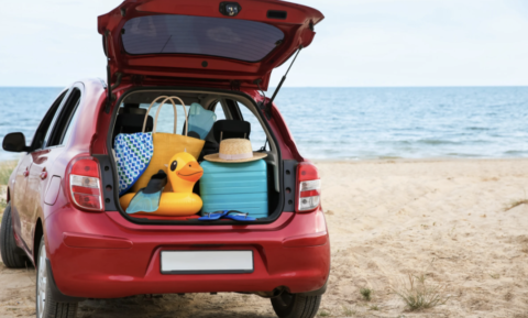 Car on Beach